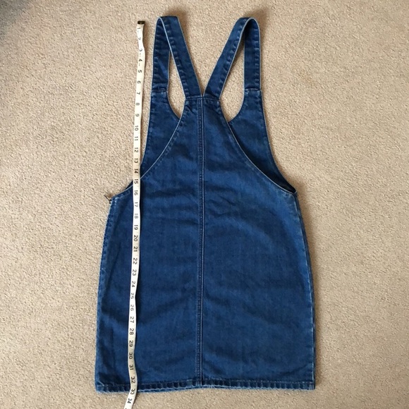 Denim skirt overalls - Picture 6 of 7